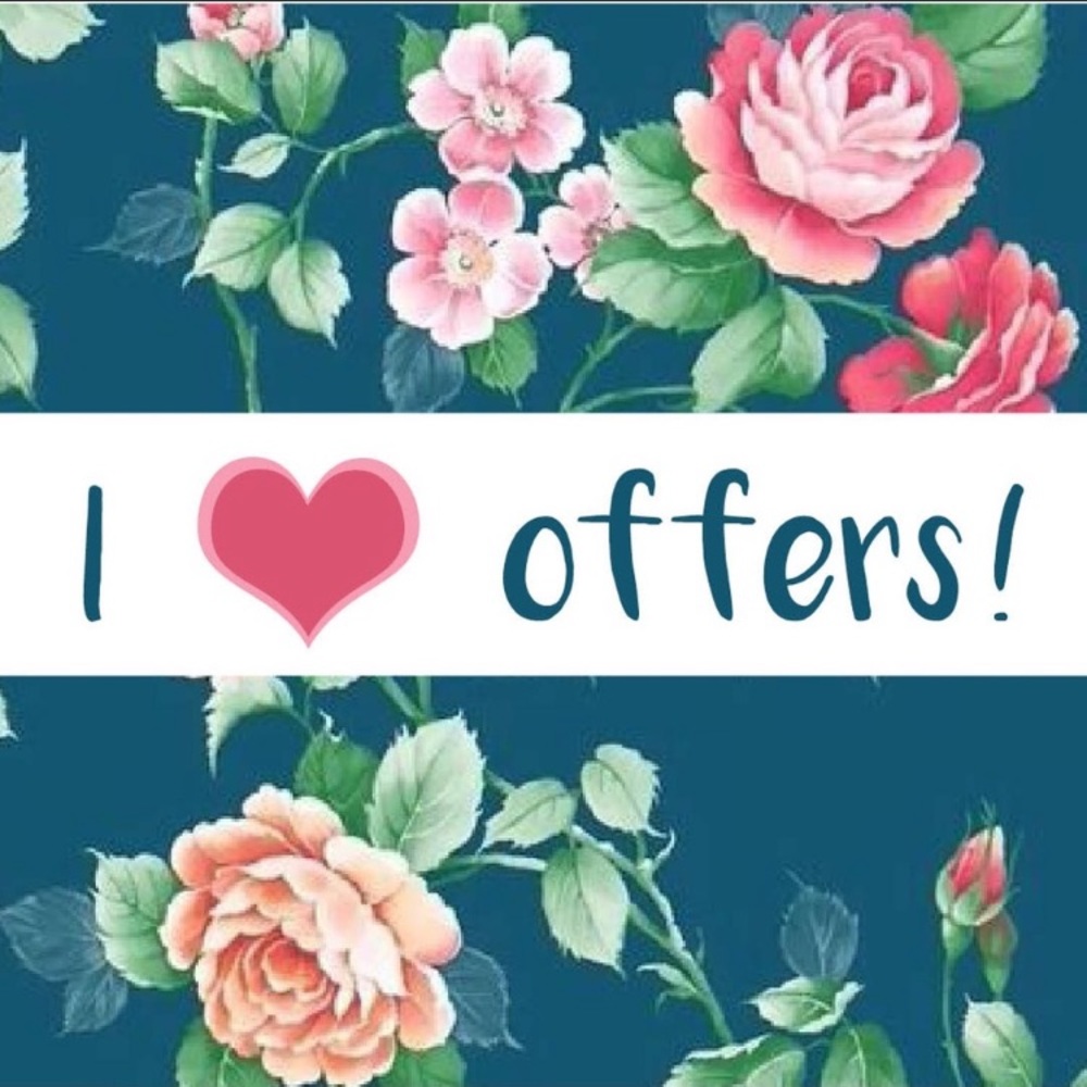 Offers welcome ❤️